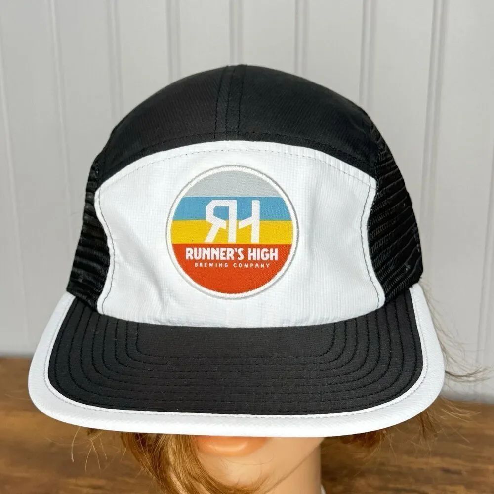 Runner's High Brewing Company Hat Trucker Mesh Cap Adjustable Band Runners Hat
